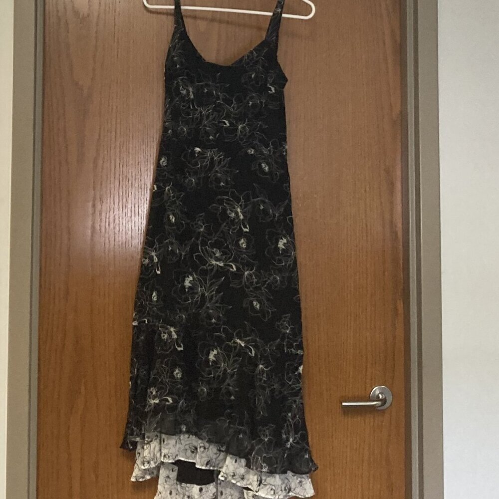White House Black Market long sun dress sz 0